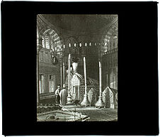 Constantinople. Intérieur du mausolée du Sultan Soliman