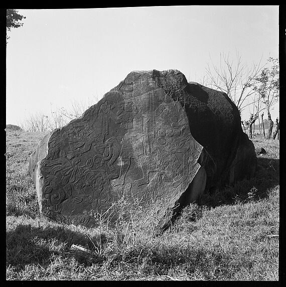 Site d'El Baul [bas-relief]