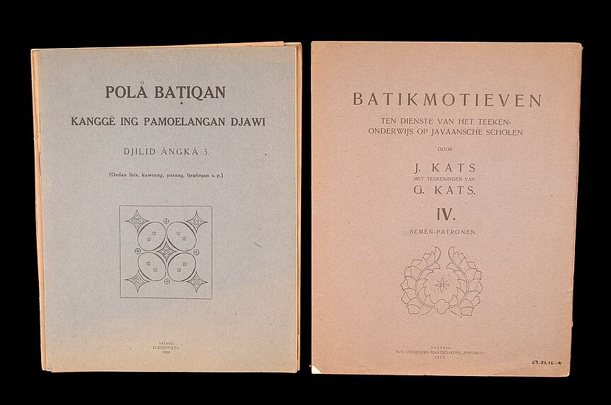 Brochure de motifs pour batik
