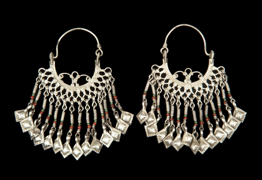 Boucles d'oreilles de mariée