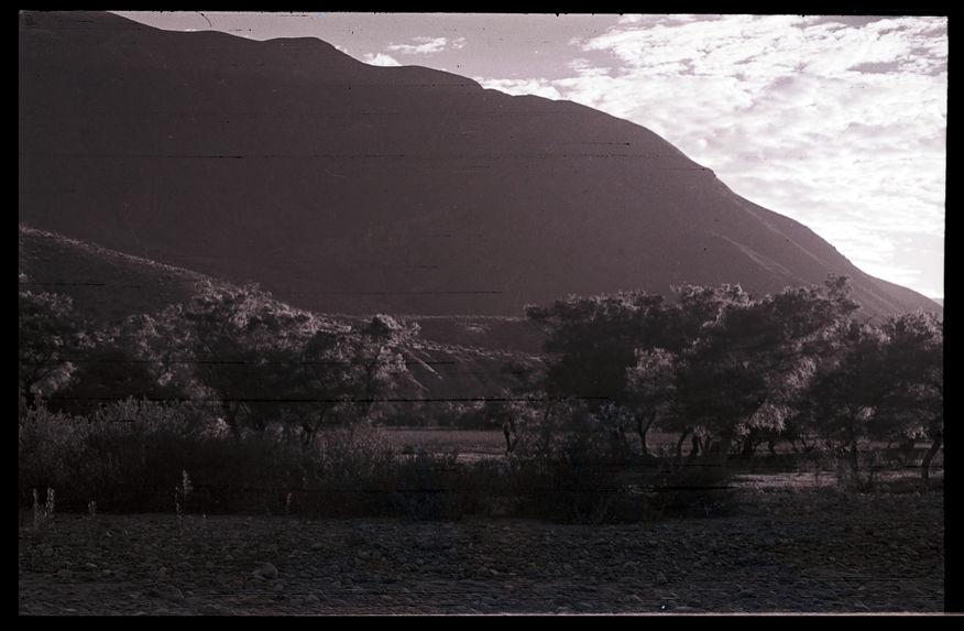 Bande-film de 4 vues concernant la route centrale. Cerro de Pasco et haute vallée de Huallaja