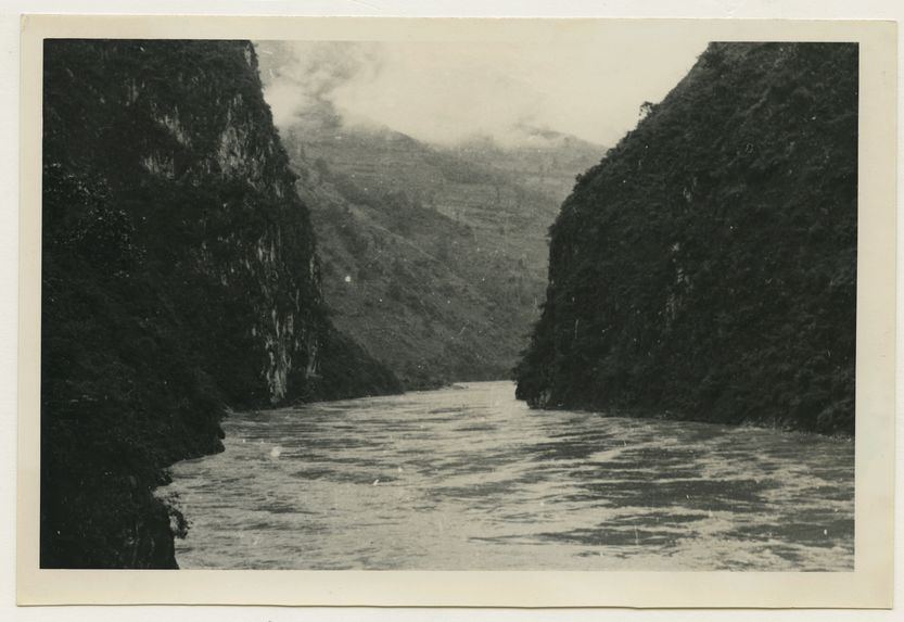 Gorge du Mékong au pont de Pingpo