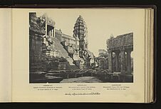 Angkor-Vat : escalier du troisième étage conduisant au sanctuaire de la Tour…