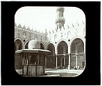 Le Caire. Mosquée el Merdani. Fontaine et minaret