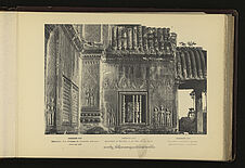 Angkor-Vat : décoration du péristyle de l'enceinte extérieure