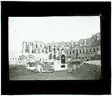 El-Djem. Le Colisée. Vue intérieure